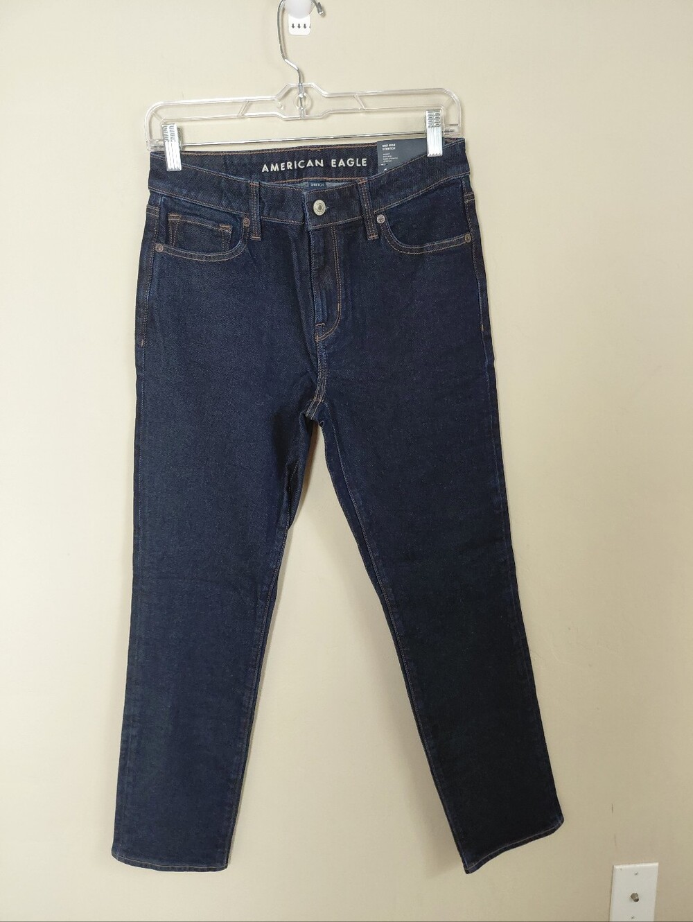 American Eagle Mid Rise Stretch Size 2 Dark Atlantic